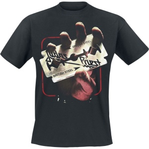Judas Priest British Steel 50HMY Tour Tričko černá - RockTime.cz