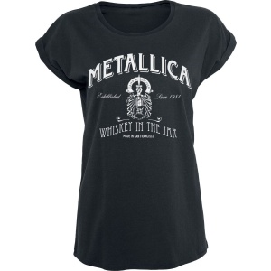 Metallica Whiskey In the Jar Dámské tričko černá - RockTime.cz