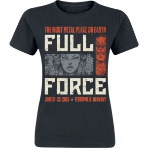 Full Force 2024 The Most Metal Place On Earth Dámské tričko černá - RockTime.cz