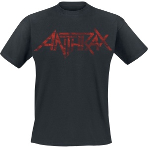 Anthrax Large Logo Tričko černá - RockTime.cz