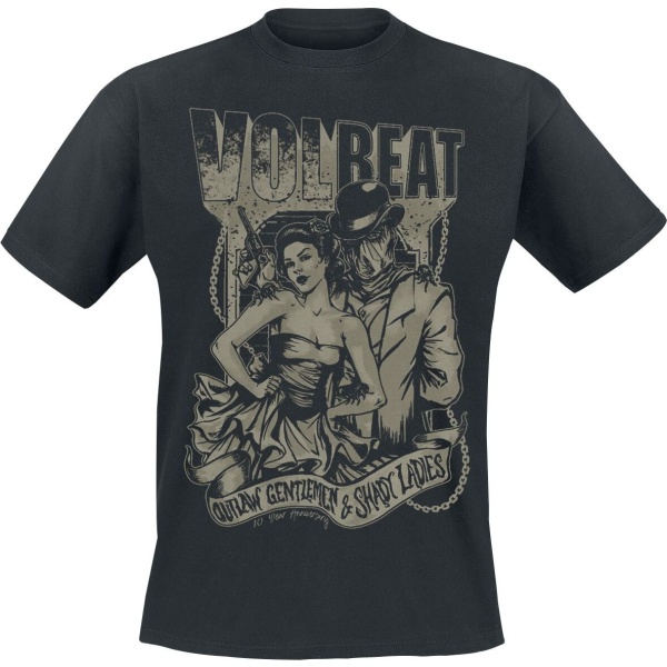 Volbeat Outlaw Gentlemen & Shady Ladies - Anniversary Tričko černá - RockTime.cz