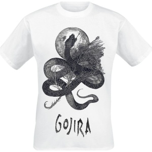 Gojira Serpent Moon Tričko bílá - RockTime.cz