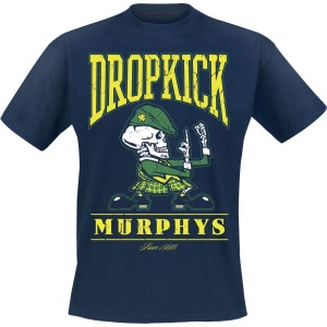 Dropkick Murphys Fist Up Tričko námořnická modrá - RockTime.cz
