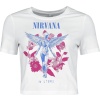 Nirvana Utero Flowers Dámské tričko bílá - RockTime.cz