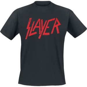Slayer Logo Tričko černá - RockTime.cz