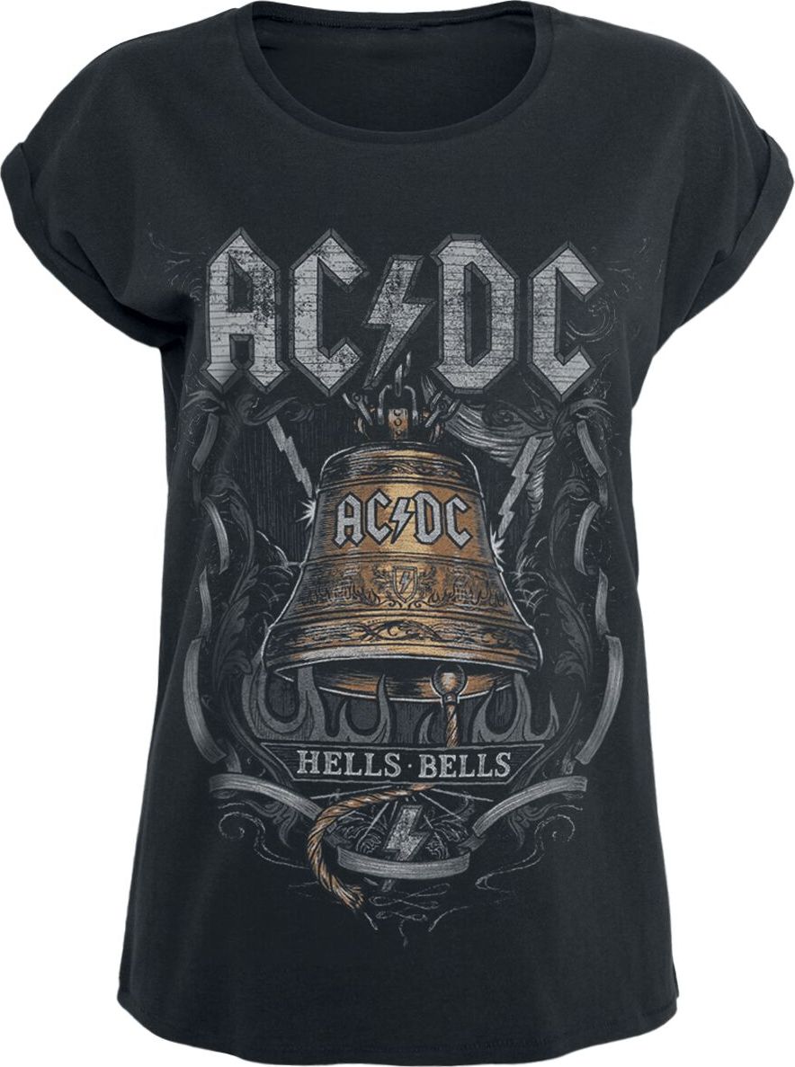 AC/DC Hells Bells Dámské tričko černá - RockTime.cz