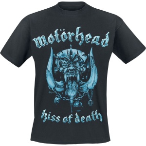 Motörhead Kiss Of Death Warpig Cut Out Tričko černá - RockTime.cz