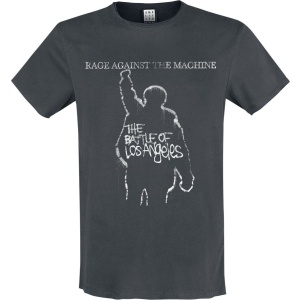 Rage Against The Machine Amplified Collection - The Battle Of LA Tričko charcoal - RockTime.cz