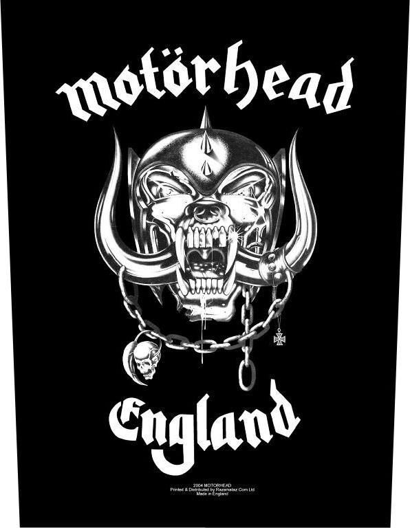 Motörhead England nášivka standard - RockTime.cz