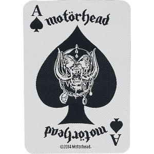 Motörhead Ace Of Spades Card nášivka bílá/cerná - RockTime.cz