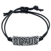 AC/DC AC/DC Logo náramek černá - RockTime.cz