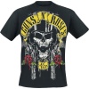 Guns N' Roses Top Hat Tričko černá - RockTime.cz