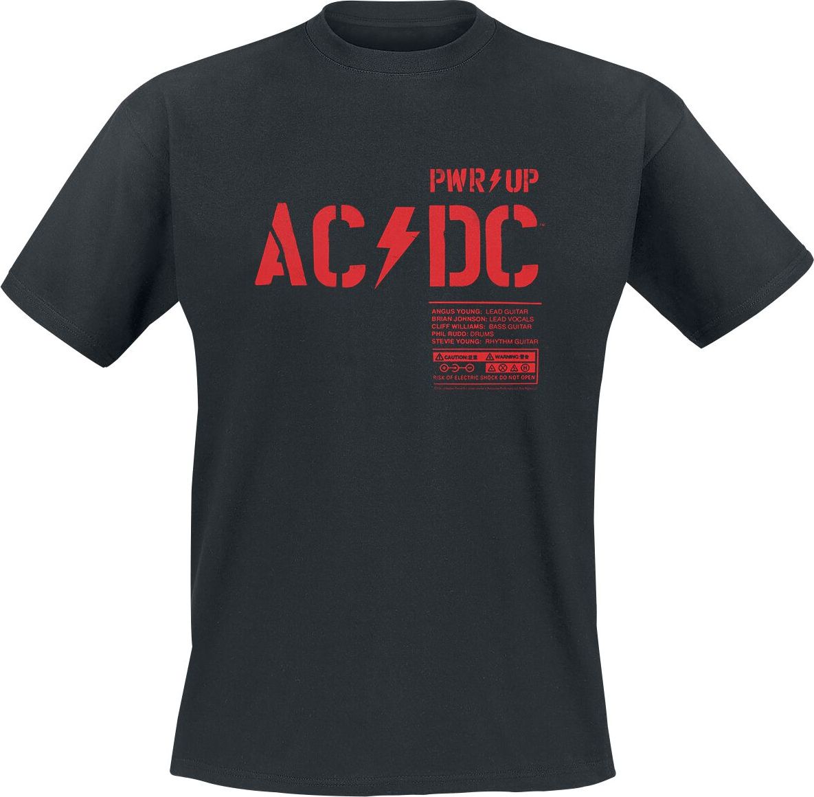 AC/DC PWR UP Tričko černá - RockTime.cz