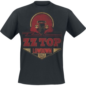 ZZ Top Lowdown Since 1969 Tričko černá - RockTime.cz
