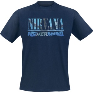 Nirvana Nevermind Tričko námořnická modrá - RockTime.cz