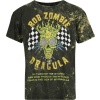 Rob Zombie Dragula Racing Tričko hnědá - RockTime.cz