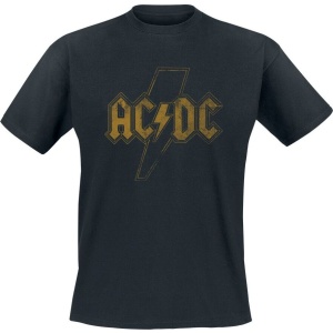 AC/DC Distress Flash Tričko černá - RockTime.cz