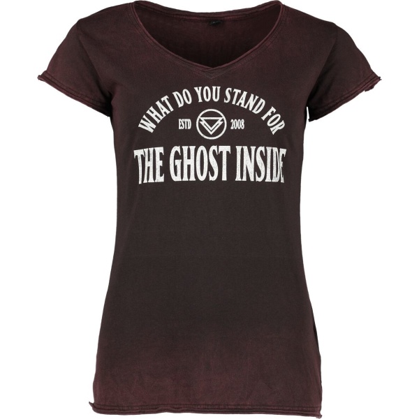 The Ghost Inside Best Of Me Dámské tričko vínová - RockTime.cz