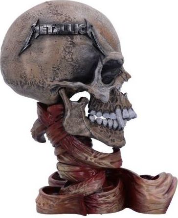 Metallica Pushead Skull dekorace lebka standard - RockTime.cz