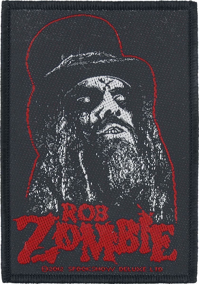 Rob Zombie Spookshow nášivka cerná/cervená/bílá - RockTime.cz