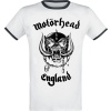 Motörhead England Tričko bílá - RockTime.cz