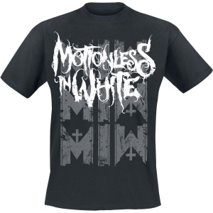 Motionless In White Logo Tričko černá - RockTime.cz