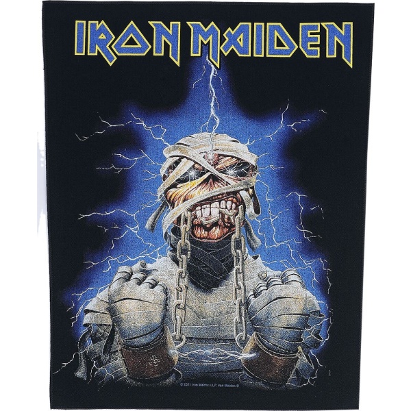 Iron Maiden Powerslave Eddie nášivka na záda vícebarevný - RockTime.cz