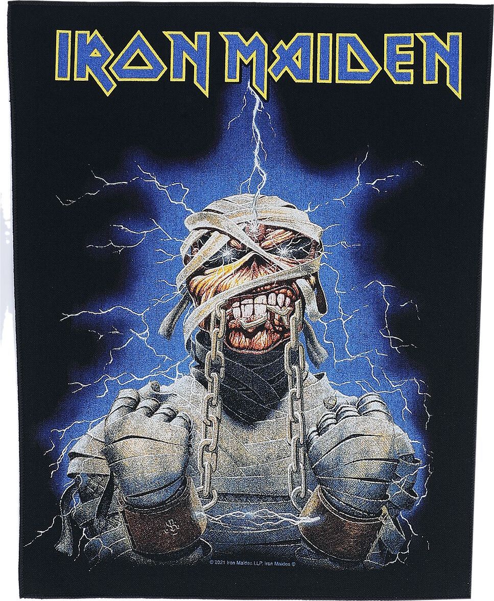 Iron Maiden Powerslave Eddie nášivka na záda vícebarevný - RockTime.cz