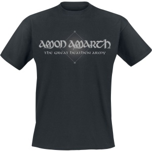 Amon Amarth Great Heathen Army Logo Tričko černá - RockTime.cz