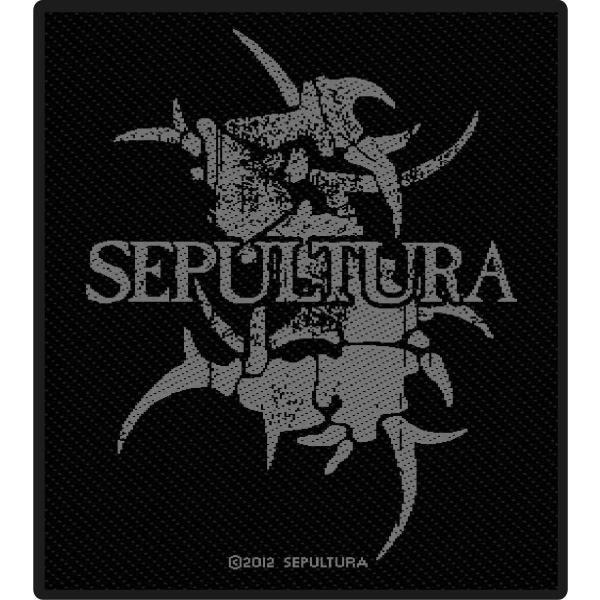 Sepultura Sepultura Logo nášivka černá - RockTime.cz
