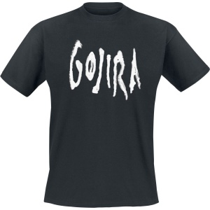 Gojira Logo Distort Tričko černá - RockTime.cz
