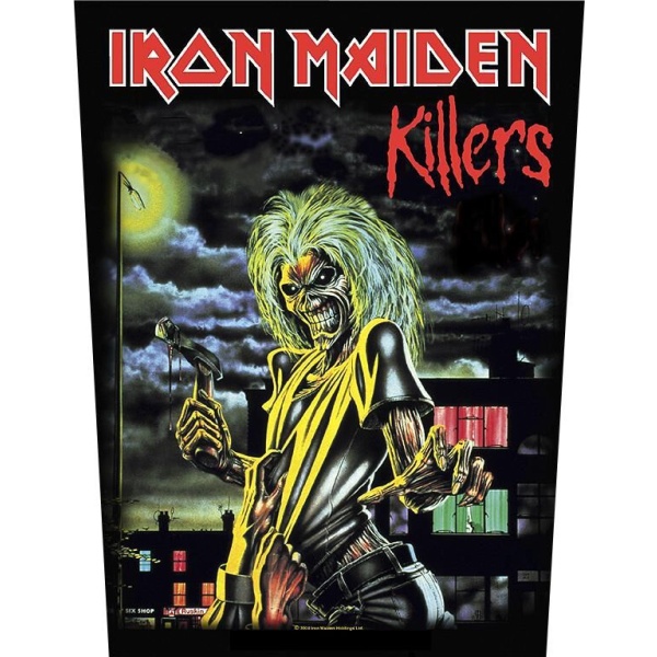 Iron Maiden Killers nášivka na záda vícebarevný - RockTime.cz