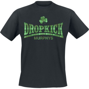 Dropkick Murphys Fighter Plaid Tričko černá - RockTime.cz