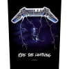 Metallica Ride The Lighting nášivka na záda černá - RockTime.cz