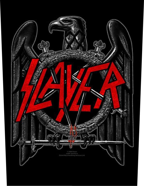 Slayer Black Eagle nášivka na záda standard - RockTime.cz