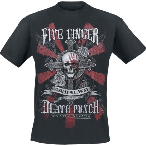 Five Finger Death Punch WashIt Away Tričko černá - RockTime.cz
