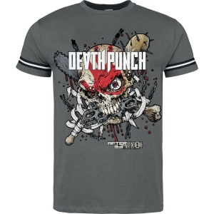 Five Finger Death Punch Death Tričko šedá - RockTime.cz