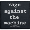 Rage Against The Machine Rage Against The Machine nášivka cerná/bílá - RockTime.cz