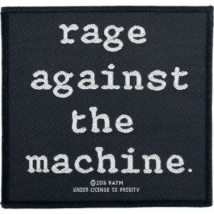 Rage Against The Machine Rage Against The Machine nášivka cerná/bílá - RockTime.cz