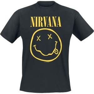 Nirvana Logo Tričko černá - RockTime.cz