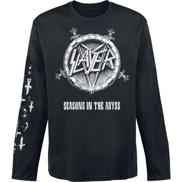 Slayer Seasons In The Abyss Tričko s dlouhým rukávem černá - RockTime.cz