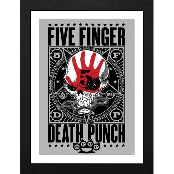 Five Finger Death Punch Punchagram Zarámovaný obraz standard - RockTime.cz