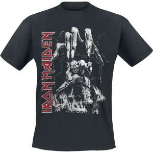 Iron Maiden Eddie Big Hand Tričko černá - RockTime.cz