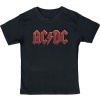 AC/DC Metal-Kids - Logo detské tricko černá - RockTime.cz