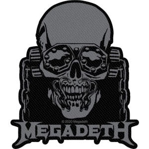 Megadeth Vic Rattlehead Cut Out nášivka cerná/šedá - RockTime.cz