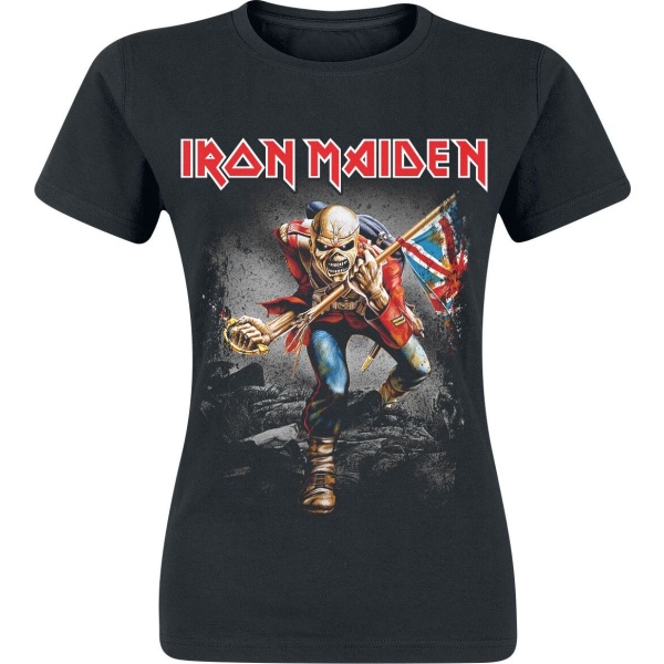 Iron Maiden Vintage Trooper Dámské tričko černá - RockTime.cz