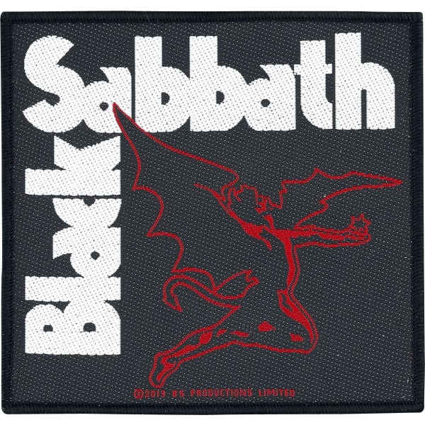 Black Sabbath Creature nášivka cerná/bílá/cervená - RockTime.cz