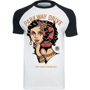 Parkway Drive Devil Tricks Tričko cerná/bílá - RockTime.cz