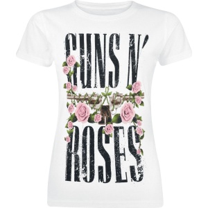 Guns N' Roses Big Guns Dámské tričko bílá - RockTime.cz