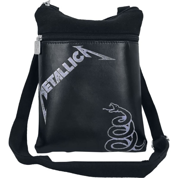 Metallica Black album Taška pres rameno cerná/bílá - RockTime.cz